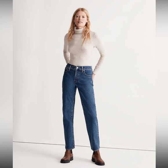 Madewell Denim - Madewell The Perfect Vintage Straight Jean Instacozy Edition